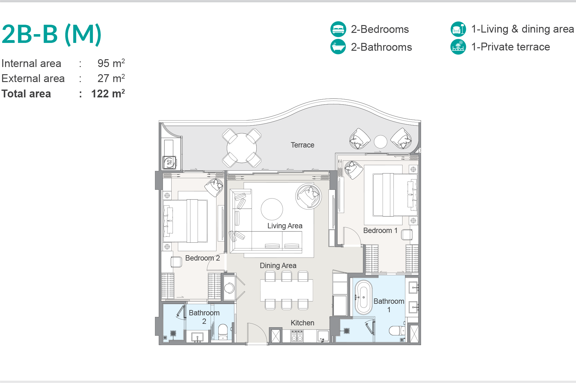 2 BR